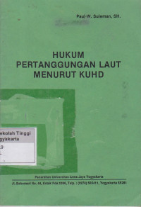 Hukum Pertanggungan Laut Menurut KUHD