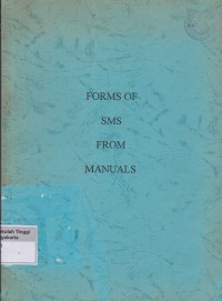 Forms of SMS From Manuals