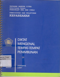 Pendidikan Dan Pelatihan Kepabeanan Diktat Mengaenal Tempat -Tempat Penimbunan