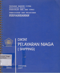 Diktat Pelayaran Niaga (Shipping)