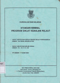 Standar Minimal Program Diklat Keahlian Pelaut