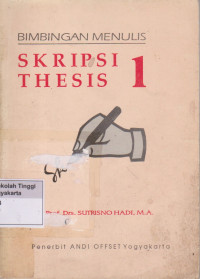 Bimbingan Menulis Skripsi thesis 1