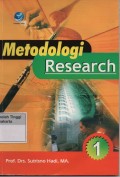 Metodologi Research Jilid I
