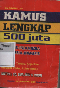 Kamus Lengkap 500 Juta