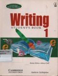 Writing 1 : Student's Book