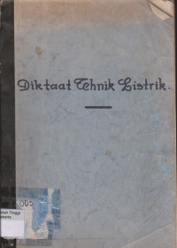 Diktat Tehnik Listrik