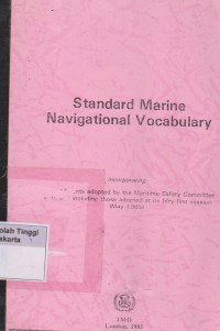 Standard Marine Navigational Vocabulary
