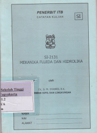 S1 - 2131 Mekanika Fluida dan hidrolika