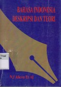 Bahasa indonesia Deskripsi dan teori