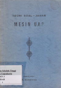 Teori Soal - Jawab Mesin Uap