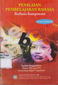 Penilaian pembelajaran bahasa berbasis kompetensi