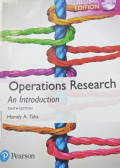 Operation Research An Introduction