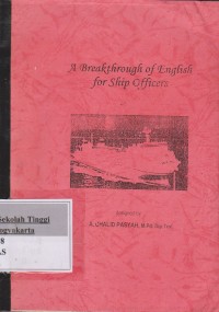 A Breakthrough of english for ship Officers