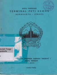 Image of Buku Panduan Terminal Peti Kemas