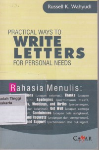 Practical Ways To Write Letters For Personal Needs