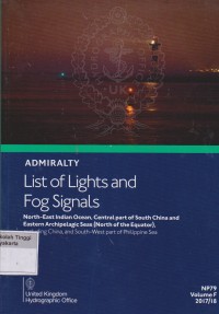 Admiralty List of lights and fog signals