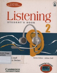listening 2 : Student's Book
