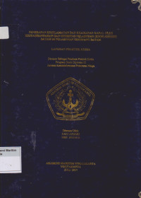 Image of Laporan Proda KPN : Penerapan Keselamatan Dan Keamanan Kapal Oleh Kesyahbandaran Dan Otoritas Pelabuhan ( KSOP ) Khusus Batam Di Pelabuhan Sekupang Batam