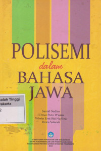 Image of Polisemi dalam bahasa jawa