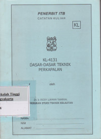 Image of Dasar - Dasar Teknik Perkapalan