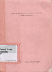 Image of Pengeoperasian dan penanganan muatan di terminal container