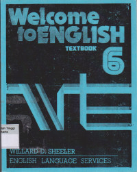 Image of Welcome to English Textbook Book 6