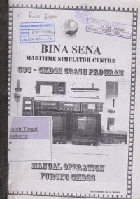 Image of Manual Operation Furuno GMDSS