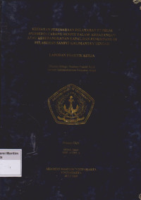 Image of Laporan Proda KPN : Kegiatan Perusahaan Pelayaran PT.Pelni ( Persero ) Cabang Sampit Dalam Kedatangan Atau Keberangkatan Kapal Dan Penumpang Di Pelabuhan Sampit Kalimantan Tengah