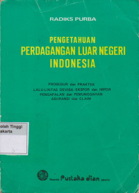 Image of Pengetahuan Perdagangan Luar Negeri Indonesia