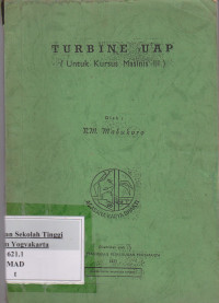 Image of Turbine UAP ( Untuk Kursus Masinis III )