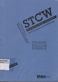 Image of STCW International Convention on Standards of Training, Certification, and Watchkeeping for Seafarers Including 2010 Manila Amendments STCW Convention and STCW Xode