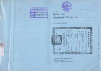Image of Radar and Electronic Navigation