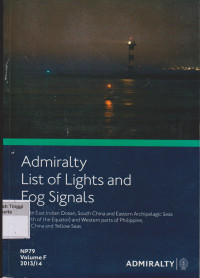 Image of Admiralty List of lights and fog signals