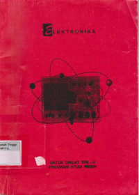 Image of Elektronika Untuk Diklat TPK - II Program Studi Mesin