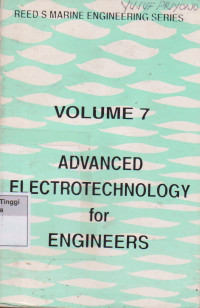 Image of Advanced Electrotechnology For Engineers : Volume 7