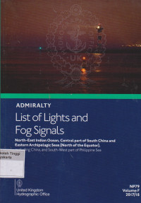 Image of Admiralty List of lights and fog signals
