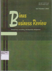 Image of Binus Business Review