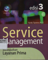 Image of Service Management mewujudkan layanan prima