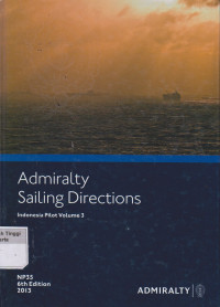 Image of Admiralty Sailing Directions Indonesia pilot volume 3