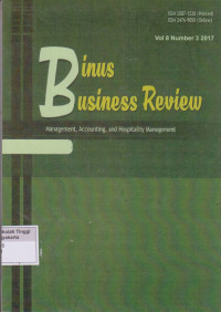 Image of Binus Business Review
