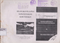 Image of Kelancaran pelayanan kapal dan barang kami utamakan
