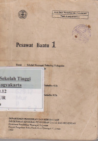 Image of Pesawat Bantu 1 untuk Sekolah Menengah Teknologi Perkapalan