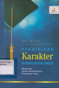 Image of Pendidikan Karakter Di Perguruan Tinggi