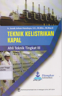 Image of Teknik Kelistrikan Kapal Ahli Teknik Tingkat III