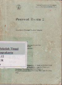 Image of Pesawat Bantu 2 Untuk Sekolah Menengah Teknologi Perkapalan