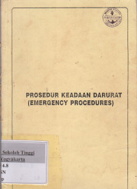Image of Prosedur Keadaan Darurat ( Emergency Procedures )