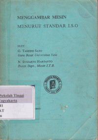 Image of Menggambar Mesin Menurut Standar ISO