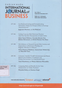 Image of International journal of business