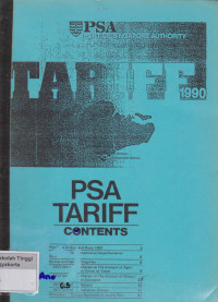 Image of PSA Tarif Contents