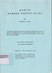 Image of Marine Damage Survey Guide